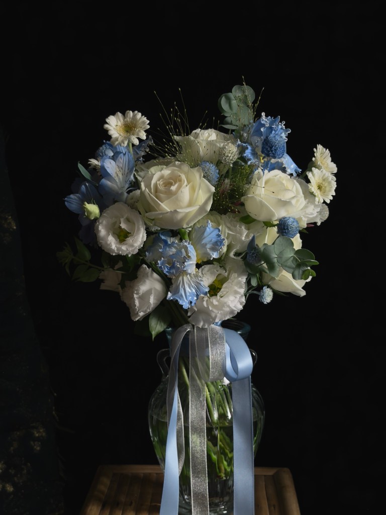 彰化婚禮捧花訂製-自然風歐式新娘捧花-芔Grassland-鮮花手作美學